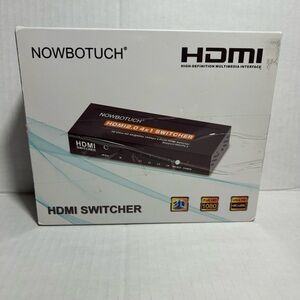 Nowbotuch 4Kx2K HDMI Switcher – 4 HDMI Inputs / 1 Output – Open Box – Excellent
